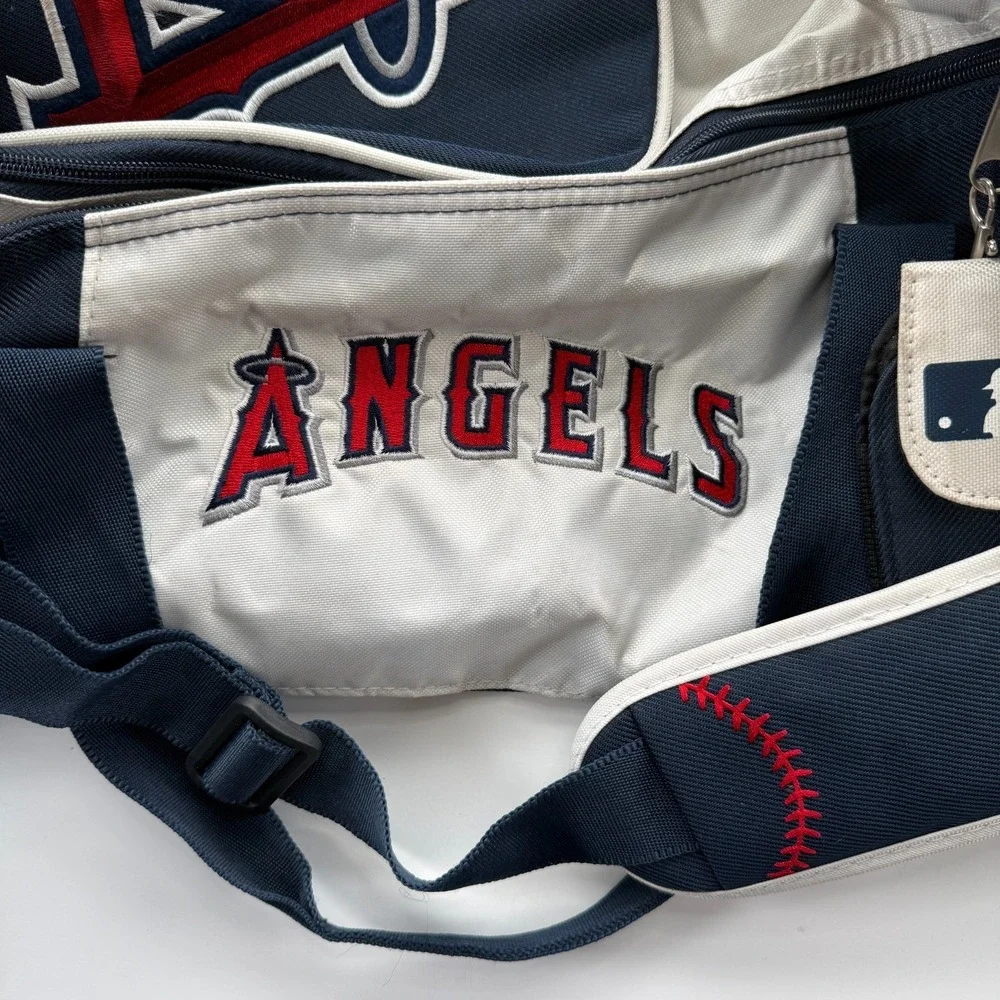 Los Angeles ANGELS Baseball Duffel Utility Tote Bag Genuine MLB‎ 20